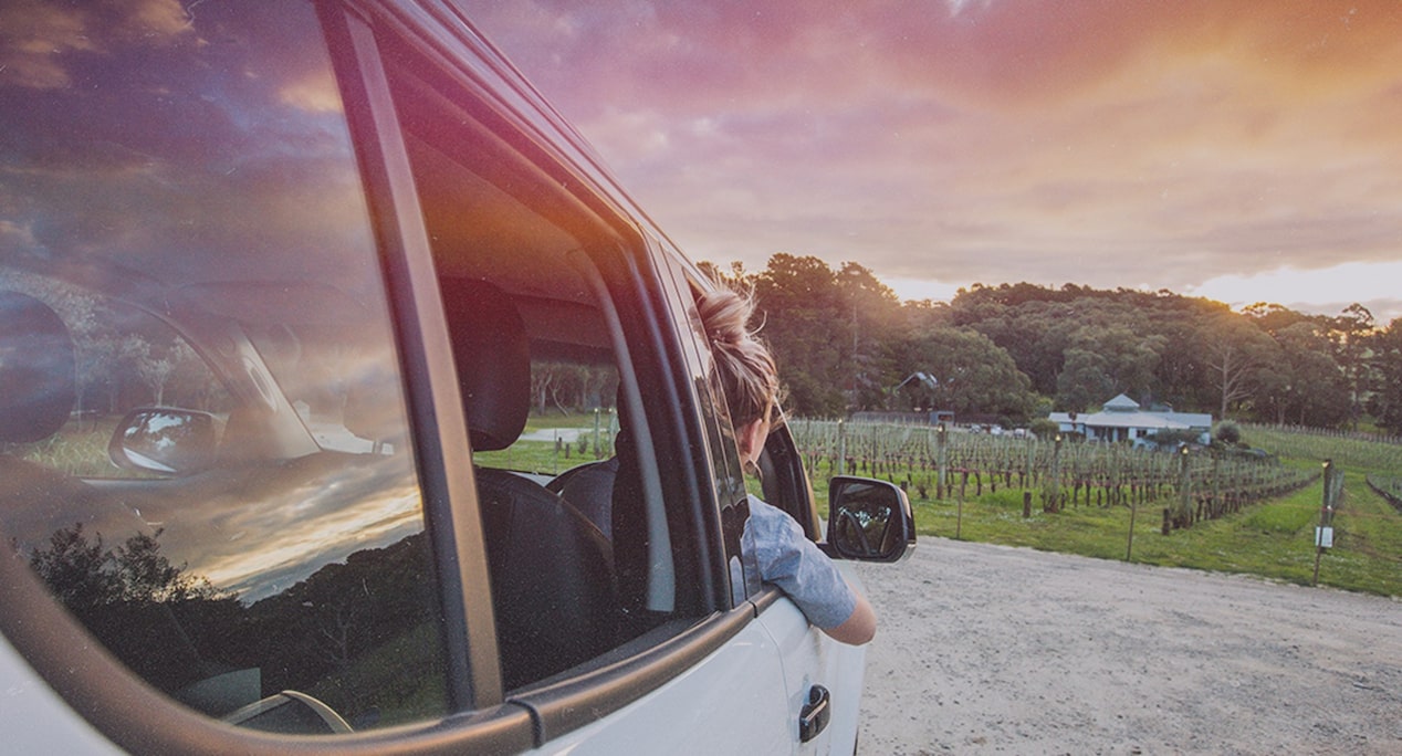 Woman Hanging Her Arm Out the Window